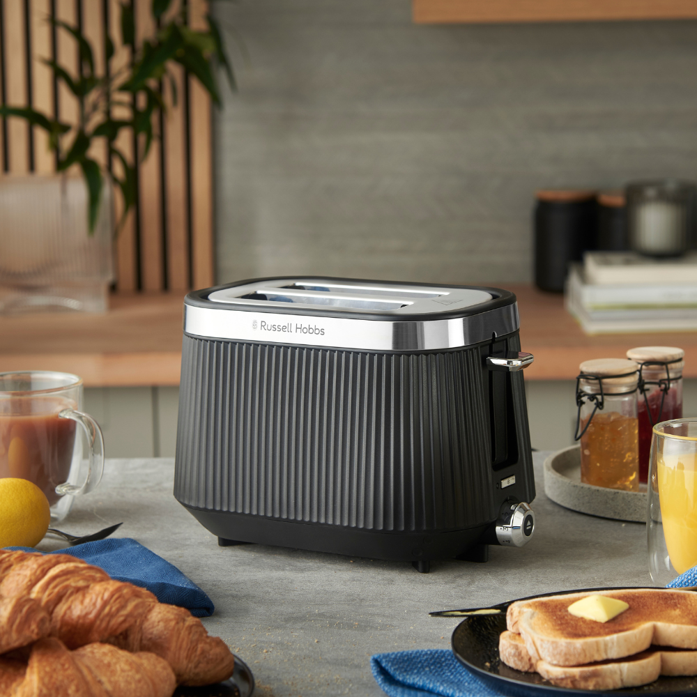 Russell Hobbs Brontë 2 Slice Toaster - Black