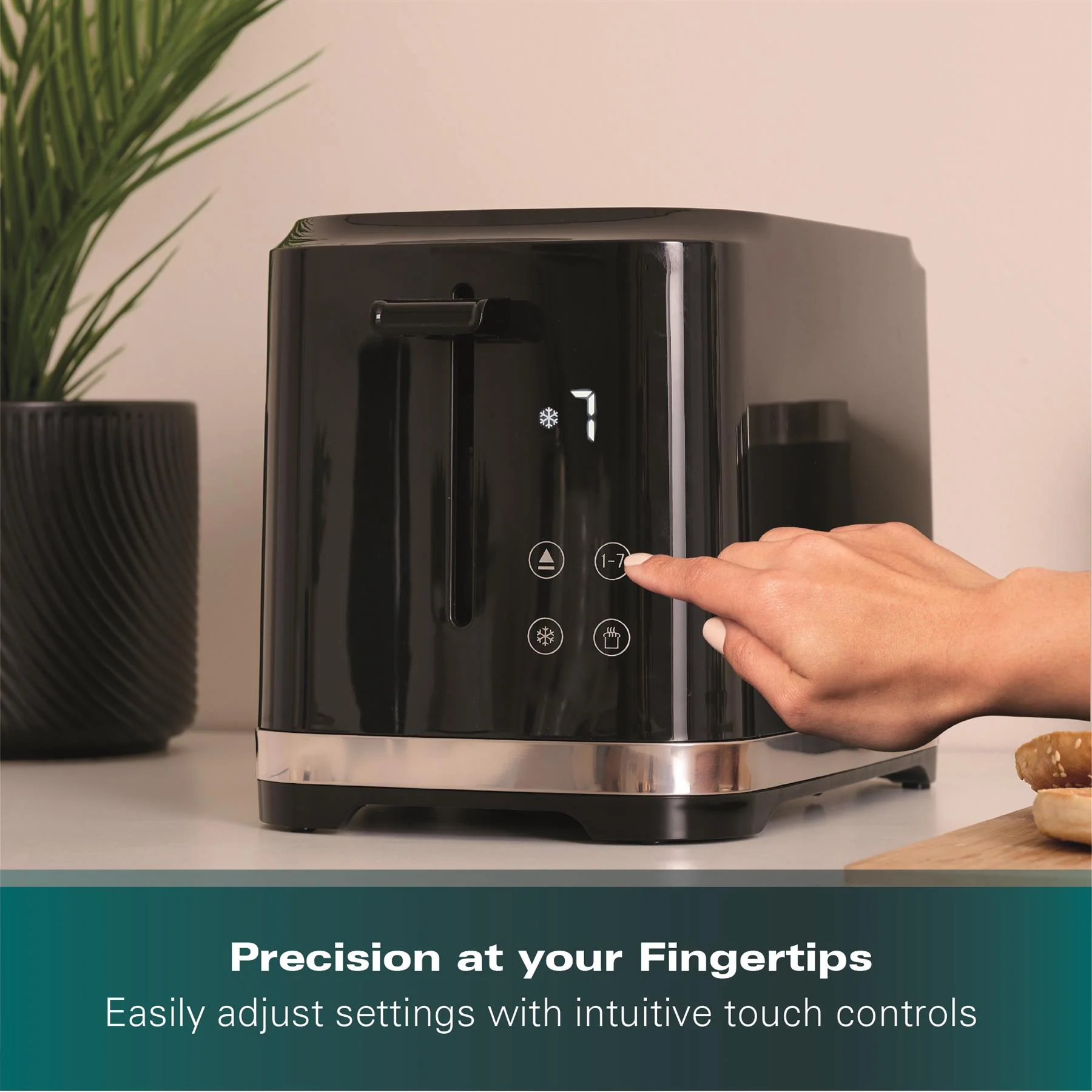 Hamilton Beach FlexiControl 2 Slice Digital Control Toaster