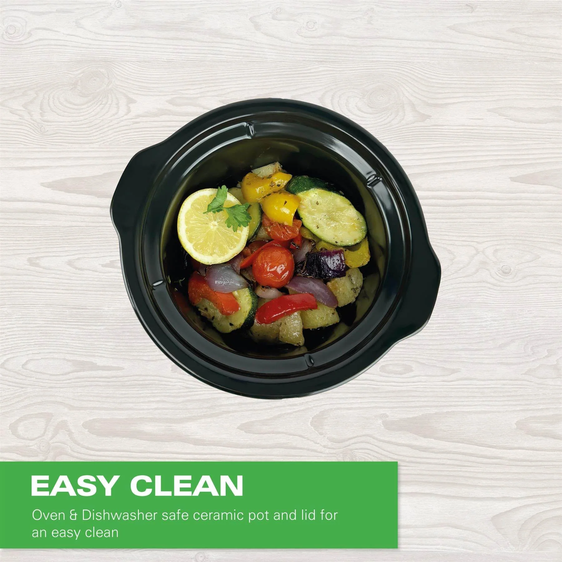 Hamilton Beach The Mighty Mini 1.8L Slow Cooker - Silver