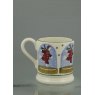 Emma Bridgewater Ice Skater Snow Globe 1/2 Pint Mug
