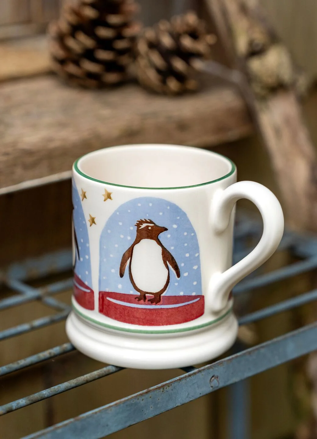 Emma Bridgewater Emma Bridgewater Penguin Snow Globe 1/2 Pint Mug