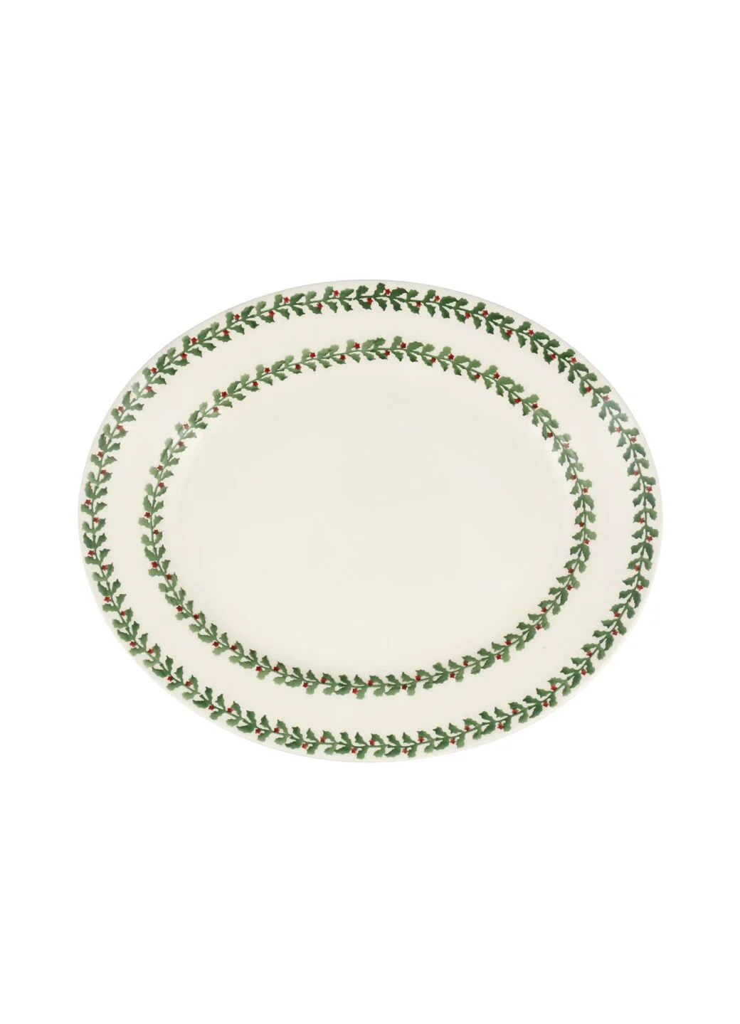 Emma Bridgewater Tiny Holly Medium Oval Platter