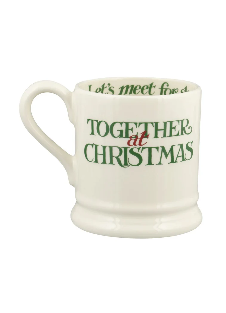 Emma Bridgewater Christmas Toast Best Of Friends 1/2 Pint Mug