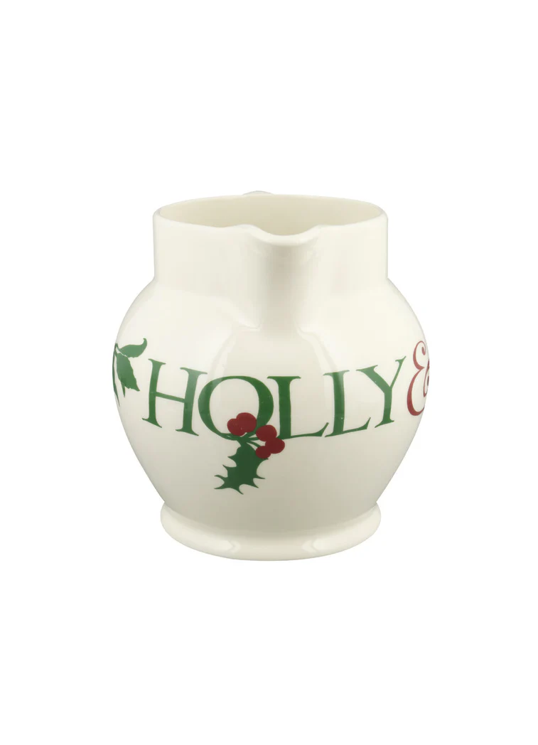 Emma Bridgewater Emma Bridgewater Christmas Toast Holly & Ivy 3 Pint Jug