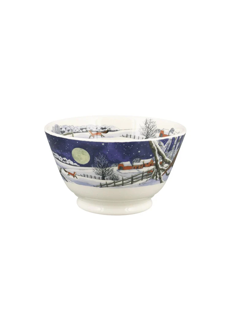 Emma Bridgewater Midnight Robin Small Old Bowl