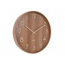 Karlsson Wall Clock Pure Large - Dark Wood