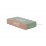 Karlsson Alarm Clock Retro Flat LED - Jungle Green
