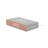 Karlsson Alarm Clock Retro Flat LED - Mouse Grey