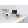 Present Time Bath Tub Caddy - Gold Plated