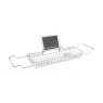 Present Time Bath Tub Caddy - Chrome