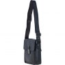 Ashwood Leather Medium Buckle Crossbody Bag - Black S-61