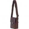 Ashwood Leather Medium Buckle Crossbody Bag - Brown S-61