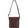 Ashwood Leather Medium Buckle Crossbody Bag - Brown S-61