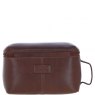 Ashwood Leather Men's Classic Washbag - Brown S-66