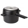 Luxe Kitchen All In One Nesting Cookware Set - Black