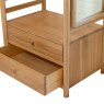 GUEST Open Wardrobe Oiled Oak