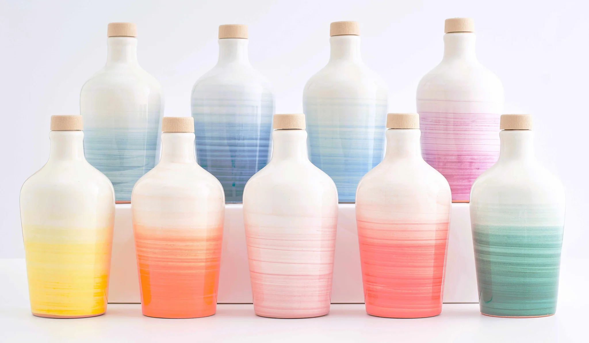 Frantoio Paparella LÓLIO Fruttato EVOO Ceramic Collection Bottle – Sunset 250ml