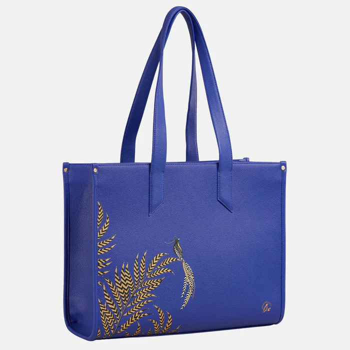 Sara Miller Boxed Tote - Botanic Blue