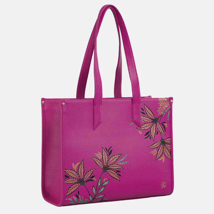 Sara Miller Boxed Tote - Pink Botanic