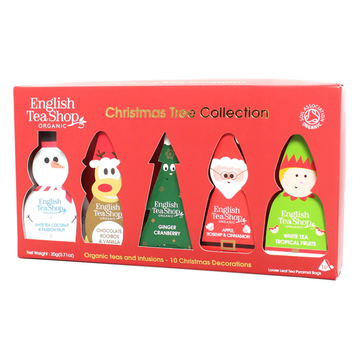 English Tea Shop Christmas Characters Gift Pack - 10 Pyramids