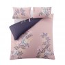 Sara Miller Oriental Blossom Navy/Light Mink Bedding