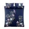 Sara Miller London Sara Miller Oriental Blossom Navy/Light Mink Bedding