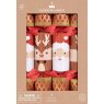 Celebration Crackers Santa and Reindeer 12" Deluxe Crackers - 8 Pack