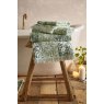 William Morris At Home Rose Stripe Sage Towels