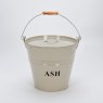 Inglenook Premium Cream Ash Bucket with Lid