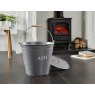 Inglenook Premium Grey Ash Bucket with Lid