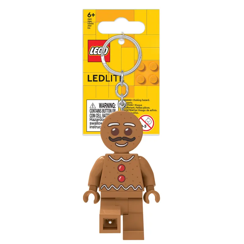 LEGO Christmas Minifigures Keychain Light (Assorted)