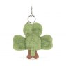 Jellycat Amuseables Siofra Shamrock Bag Charm