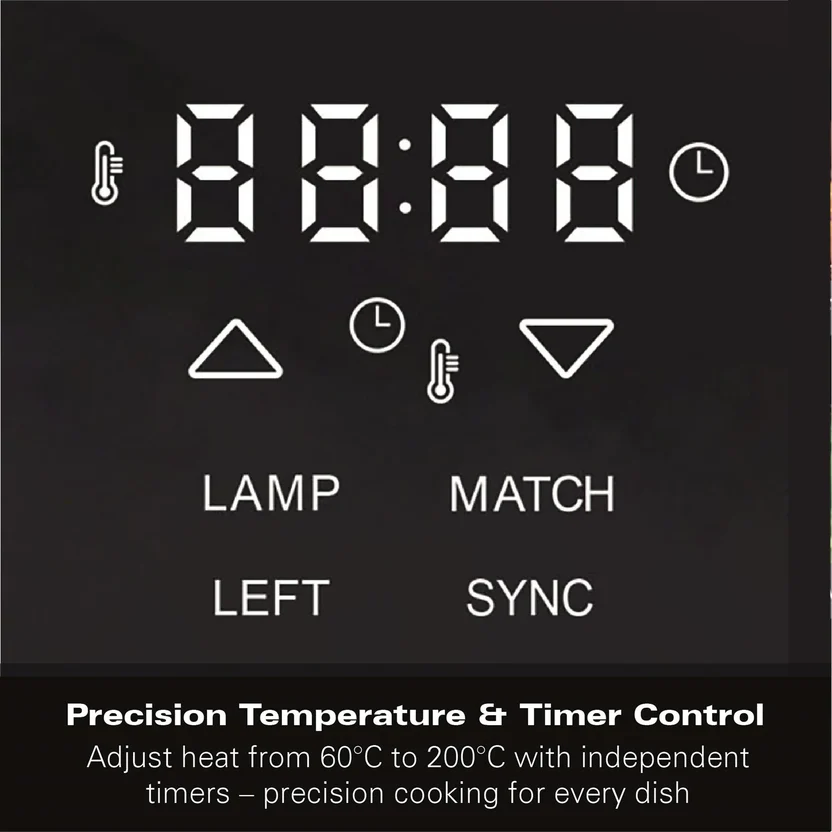 Hamilton Beach FlexiZone 10L Dual Air Fryer