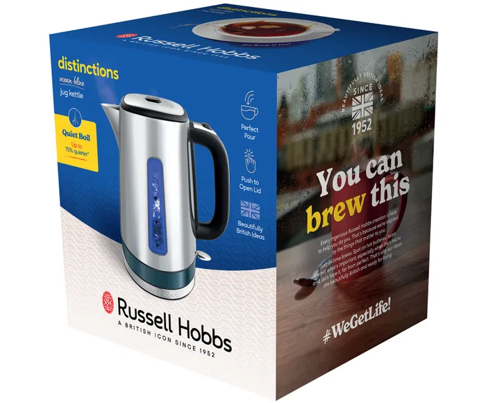 Russell Hobbs Russell Hobbs Distinctions Jug Kettle - Ocean