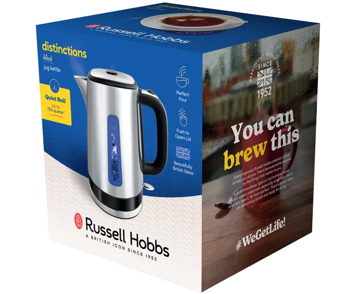 Russell Hobbs Russell Hobbs Distinctions Jug Kettle - Black