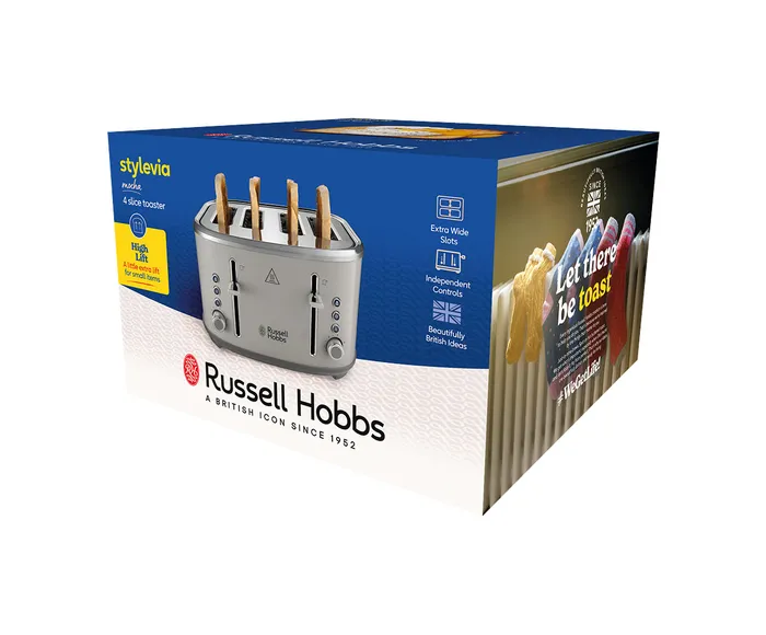 Russell Hobbs Russell Hobbs Stylevia Mocha 4 Slice Toaster