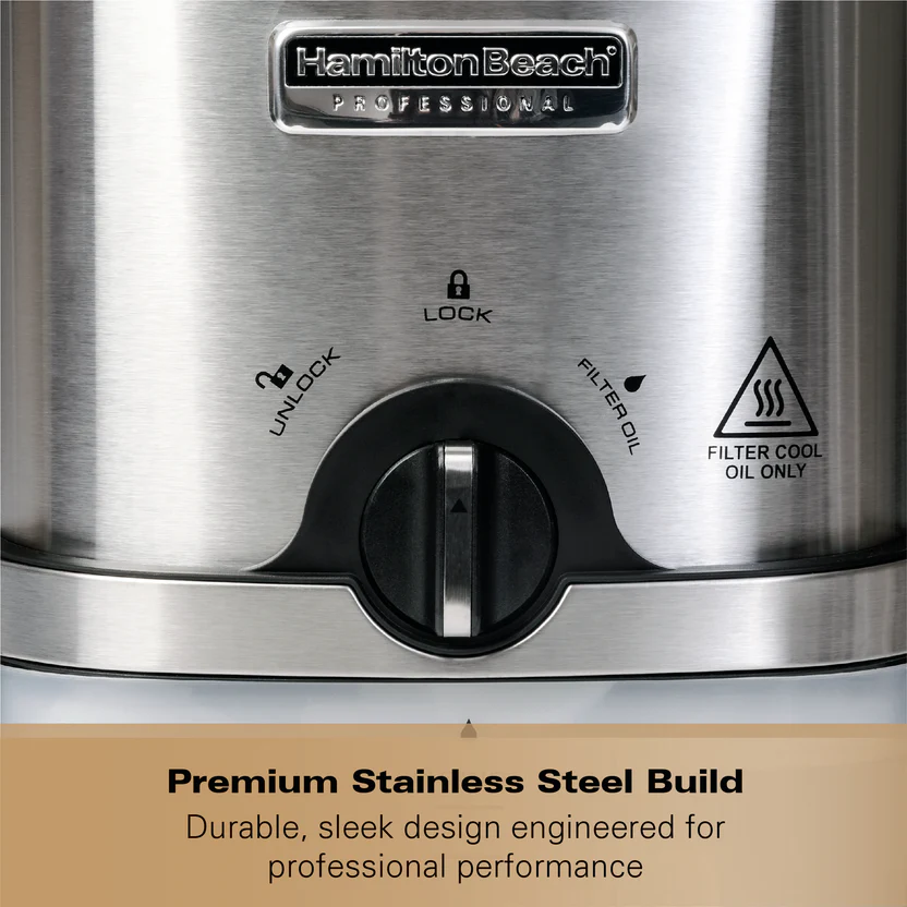 Hamilton Beach Professional PureFry 3L Deep Fat Fryer