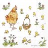 IHR Napkins Mother Hen
