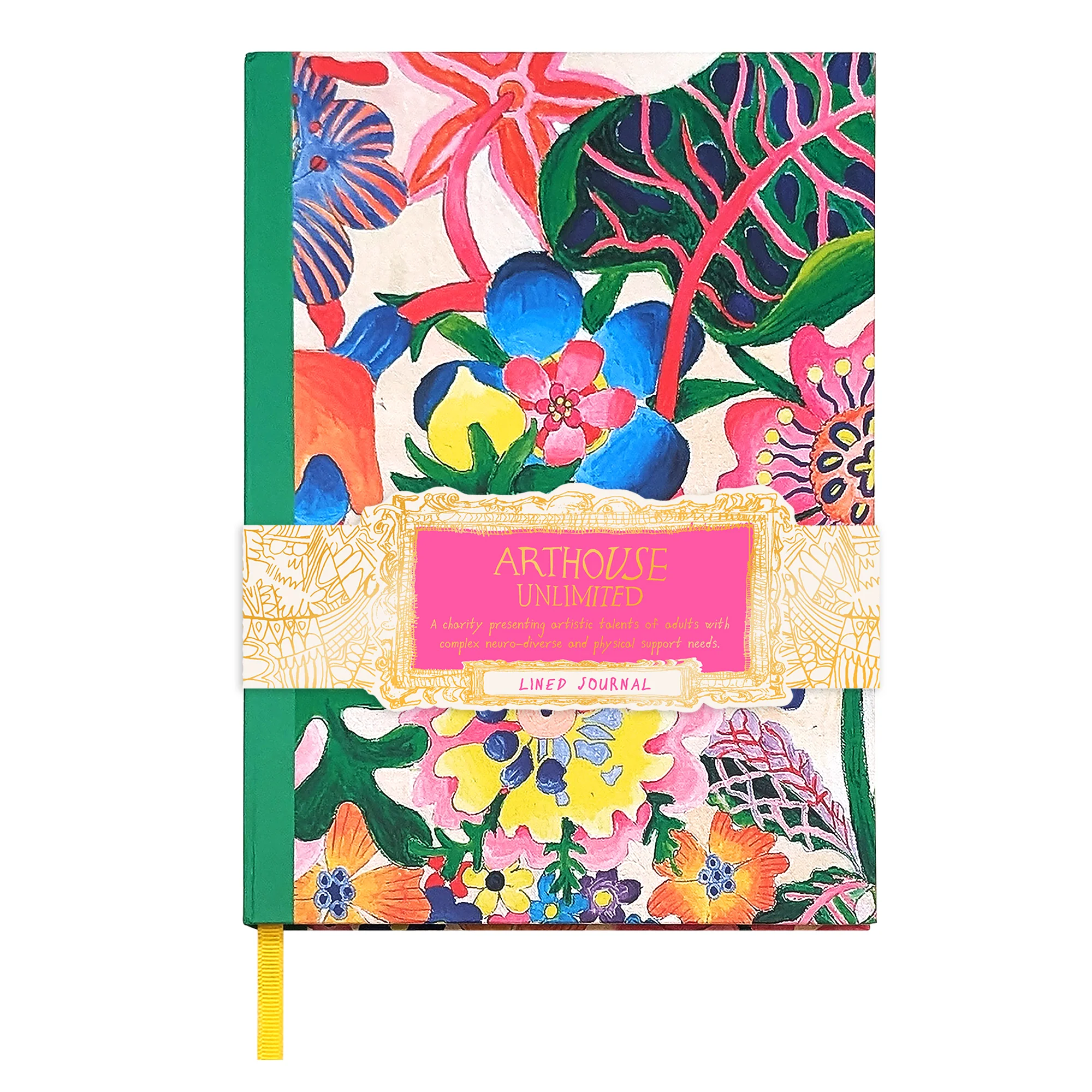 Arthouse Unlimited A5 Journal - Floral Tropicana