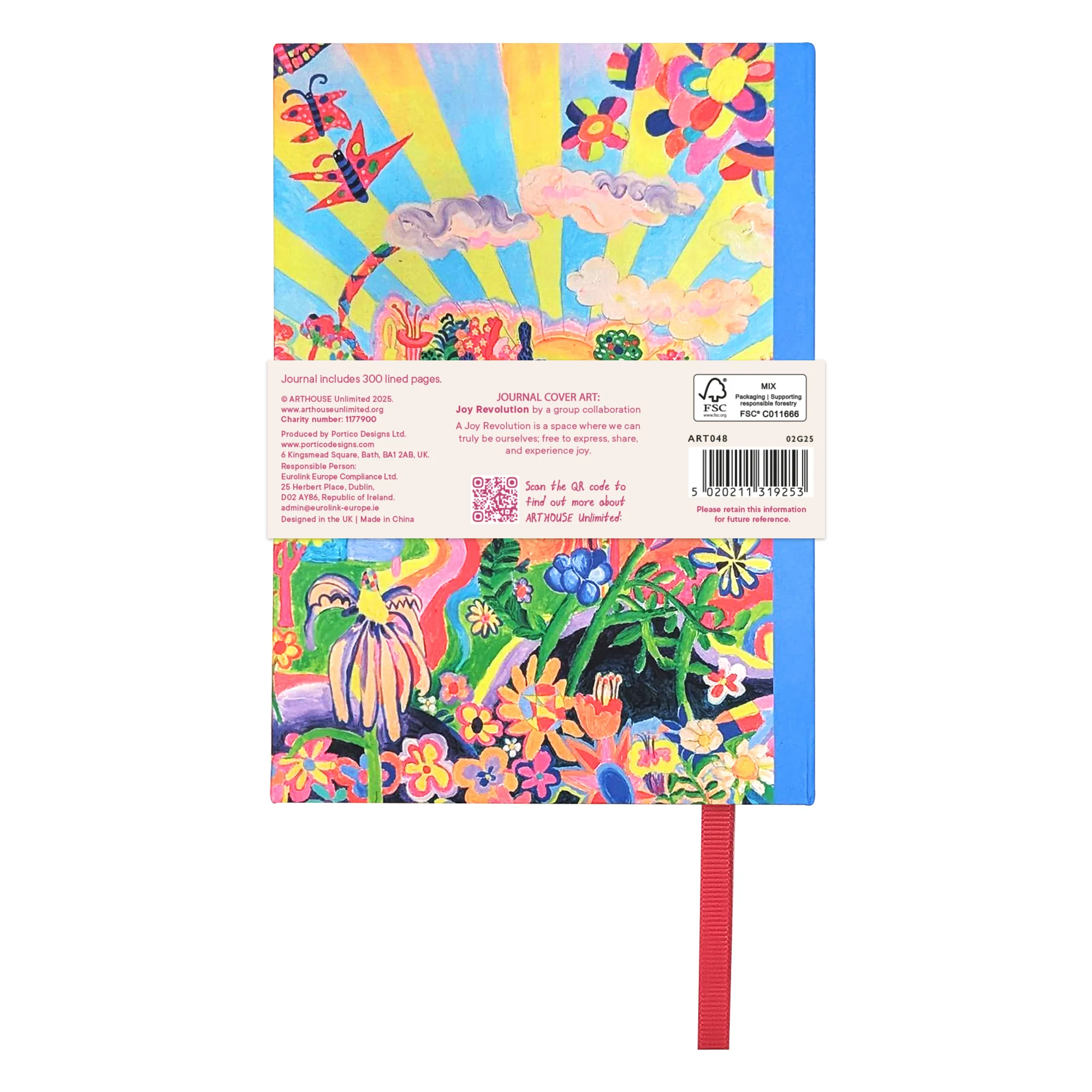 Arthouse Unlimited A5 Journal - Joy Revolution