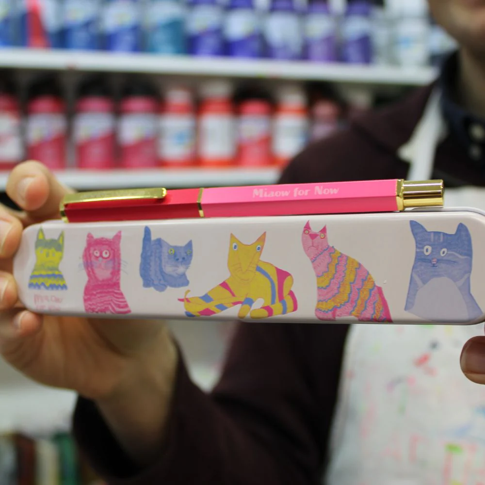 Arthouse Unlimited Arthouse Unlimited Pens In Tin Case - Miaow For Now