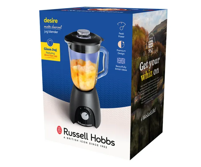 Russell Hobbs Russell Hobbs Desire Jug Blender - Matte Charcoal