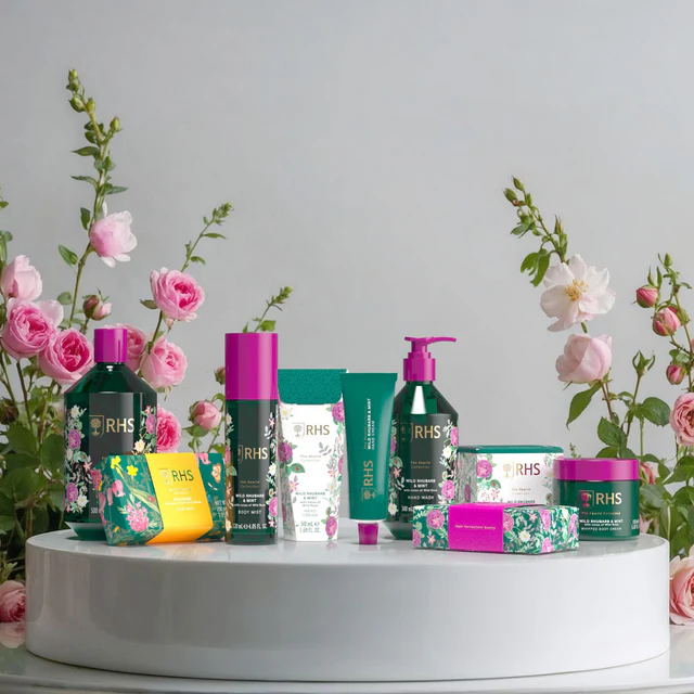 RHS The Rewild Collection Wild Rhubarb & Mint Hand Wash 300ml