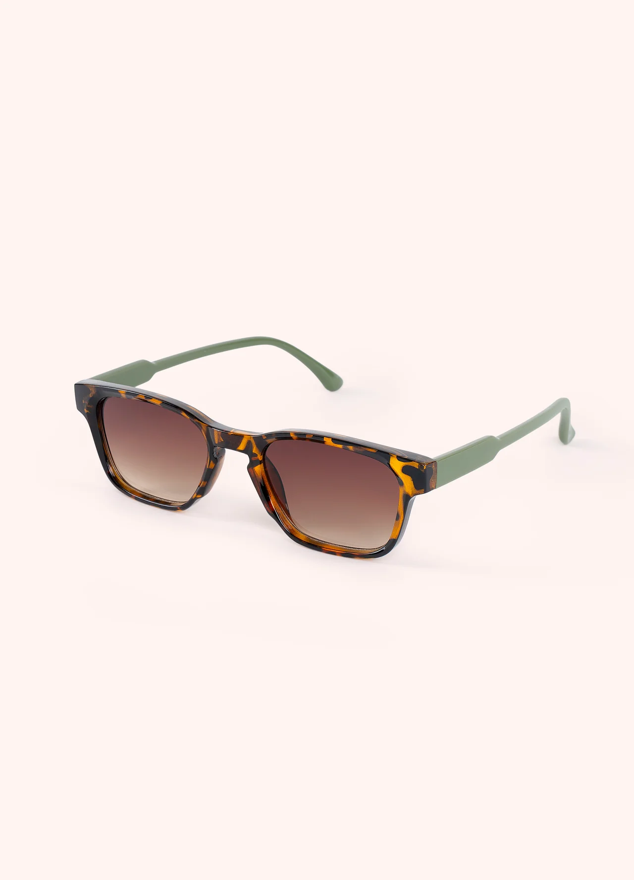 Powder Jacinda Sunglasses - Moss/ Tortoiseshell