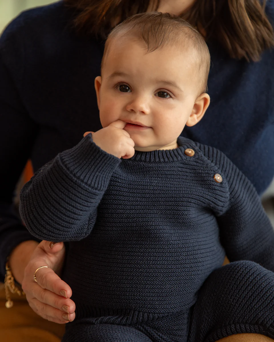 Chalk Chalk Pony Set Navy 3-6months