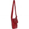 Ashwood Leather Flight Bag - Red D90
