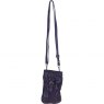 Ashwood Leather Crossbody Smartphone Bag - Purple D99