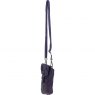 Ashwood Leather Crossbody Smartphone Bag - Purple D99