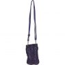 Ashwood Leather Crossbody Smartphone Bag - Purple D99