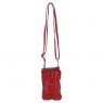 Ashwood Leather Crossbody Smartphone Bag - Red D99